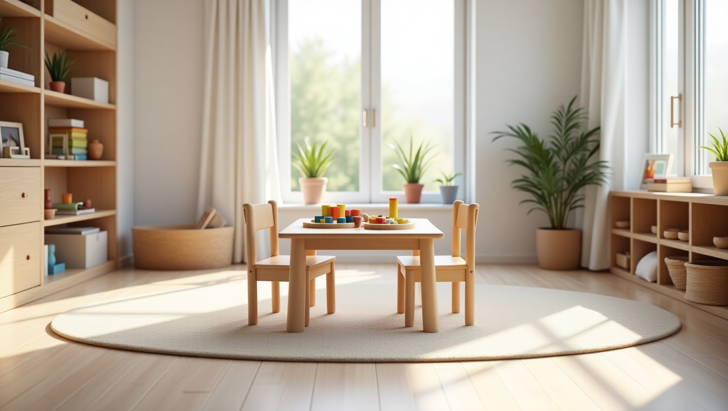 Montessori-inspired learning environment